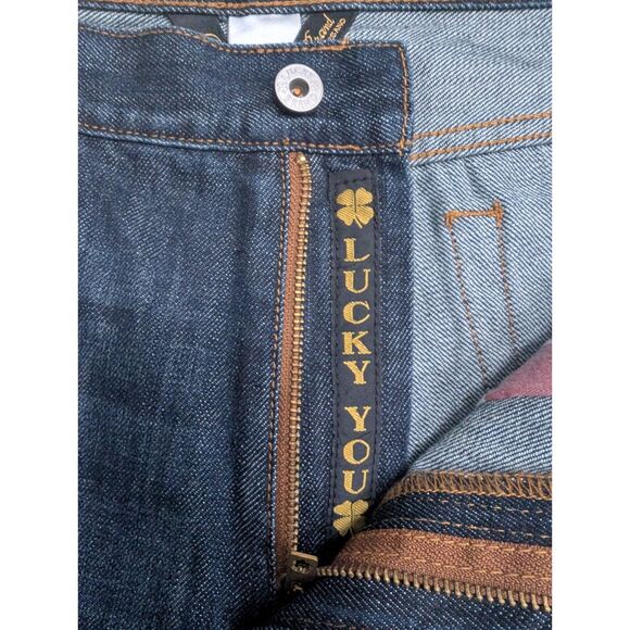 Lucky Brand Jeans Mens 38x31 Vintage Straight Low Rise Regular Fit Denim - Picture 3 of 13